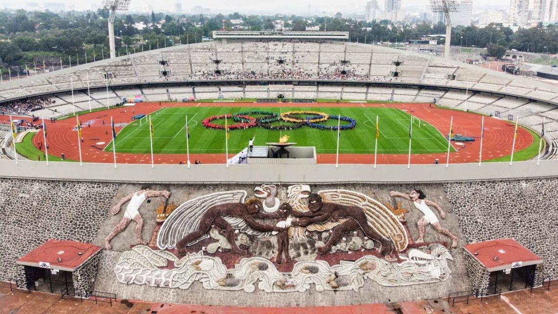 ESTADIOS OLÍMPICOS 13 EL OLÍMPICO UNIVERSITARIO DE MÉXICO 68