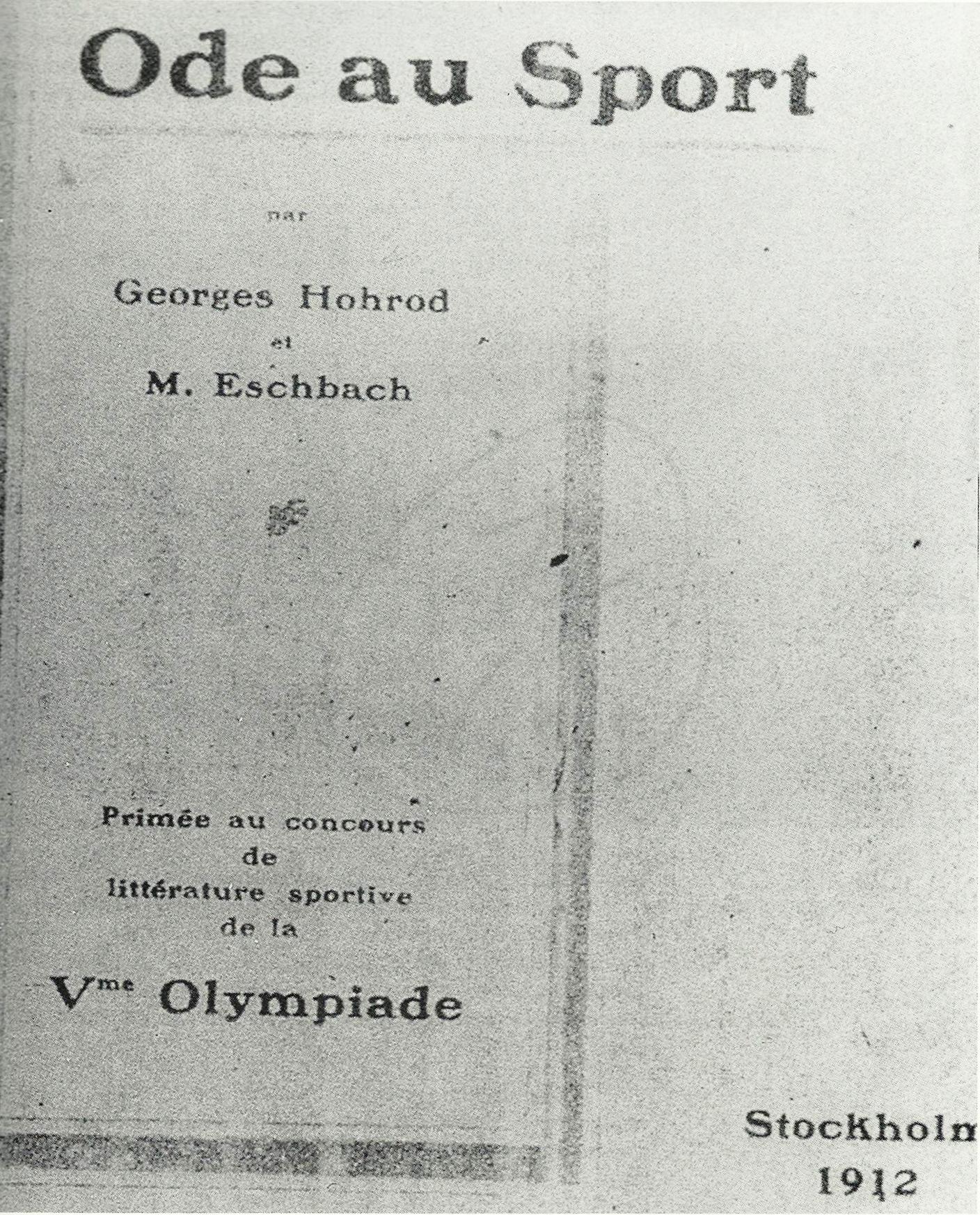 El texto -con seudónimo- que le otorgó un oro olímpico a Pierre de Coubertin