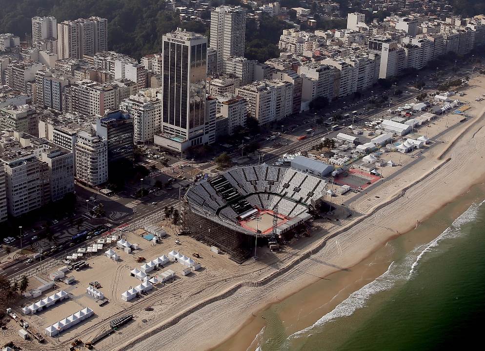 Rio arena volley playa