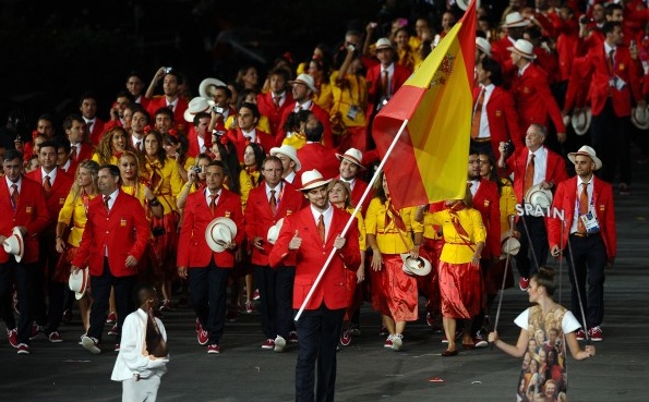 Spain desfile Londres